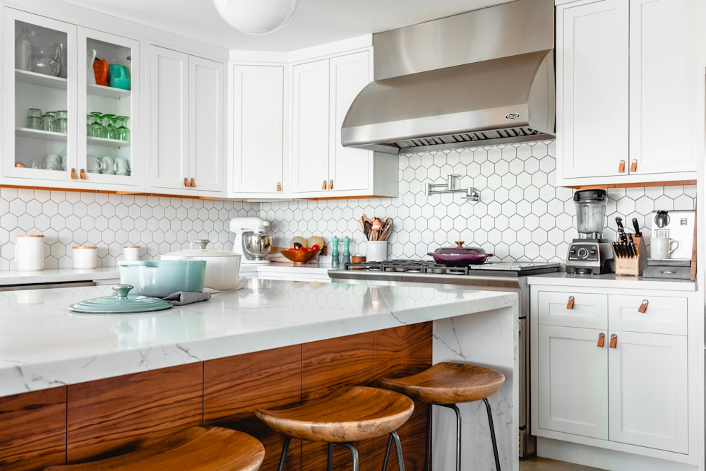 Inviting contemporary kitchen, shown as design inspiration